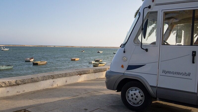 Portugal, Campen, Wohnmobil, Strand