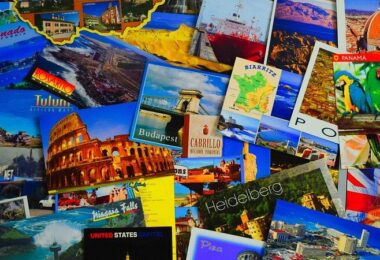 Postkarten, Grußkarten, Urlaub, reisen