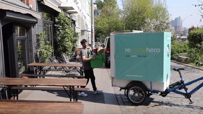 Recyclehero, Recycling, Altglas