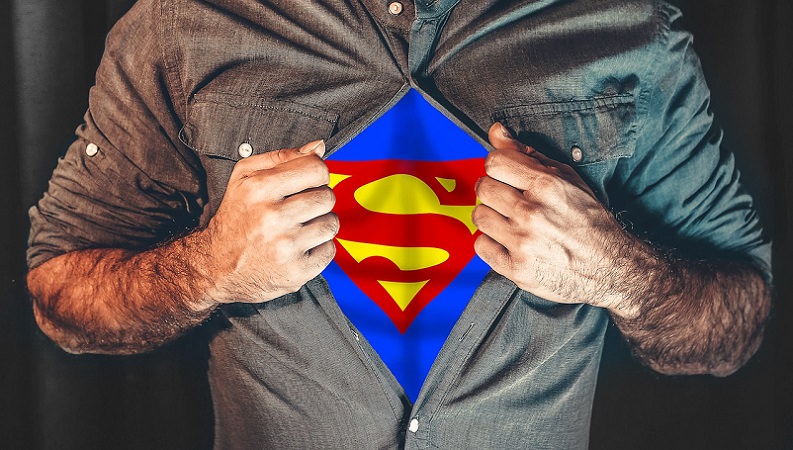 Superman, Superheld, Super-Hero, Künstliche Intelligenz