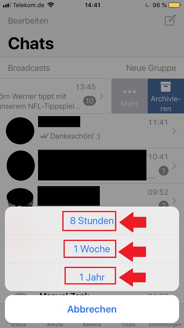 WhatsApp stumm, Whatsapp stumm, Whatsapp-Chat stummschalten, WhatsApp-Chat stummschalten, WhatsApp-Chats stummschalten, Whatsapp-Chats stummschalten