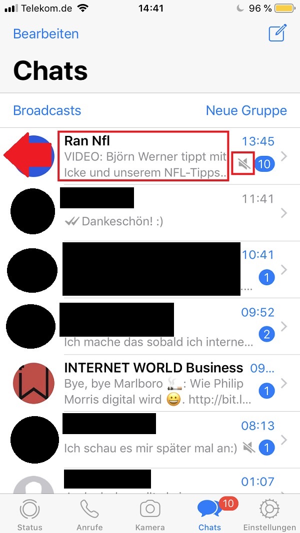 WhatsApp stumm, Whatsapp stumm, Whatsapp-Chat stummschalten, WhatsApp-Chat stummschalten, WhatsApp-Chats stummschalten, Whatsapp-Chats stummschalten