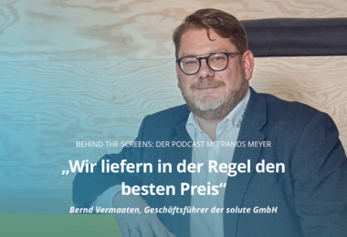 Bernd Vermaaten, billiger.de, Podcast, Behind The Screens, Panos Meyer