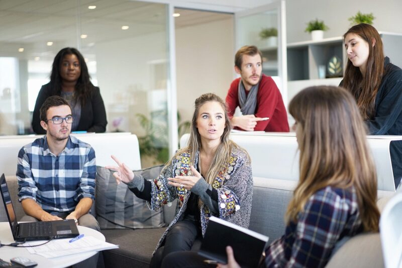 Team, Büro, Arbeit, Besprechung