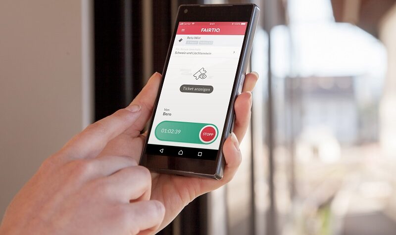 Fairtiq, App, Check-In / Check-Out, ÖPNV