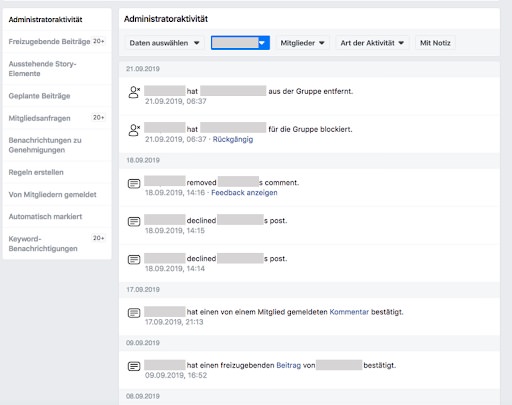 Facebook Insights, Facebook Group Insights, Facebook Gruppen Insights, Social Media Management