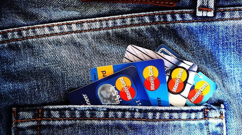 Kreditkarten, Mastercard, Visa