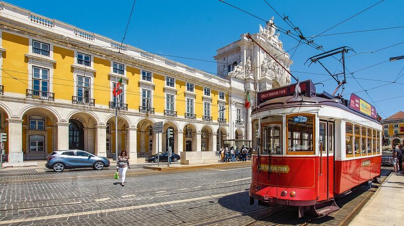 Tram, Lissabon, ÖPNV, S-Bahn, Straßenbahn,