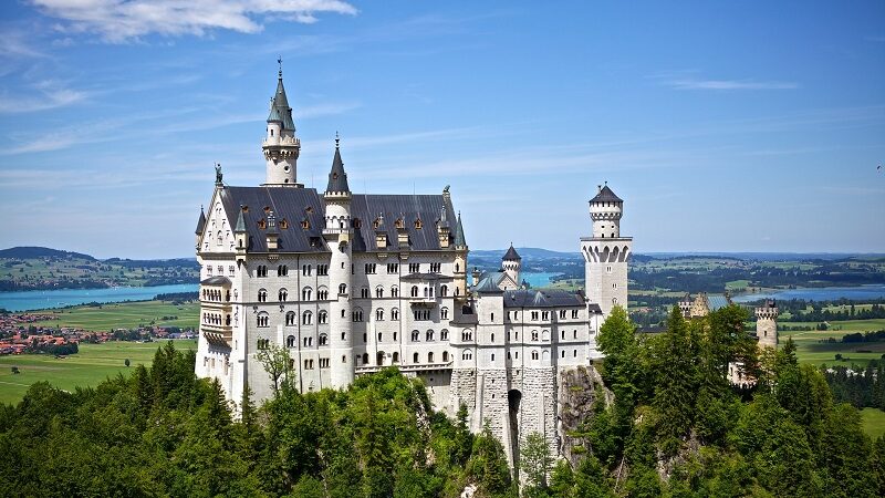 Neuschwanstein, Burg, Sehenswürdigkeiten, Deutschland