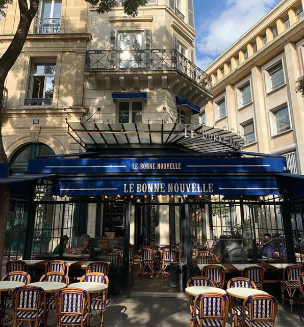 Strasbourg-Saint-Denis Paris, Café, Frankreich