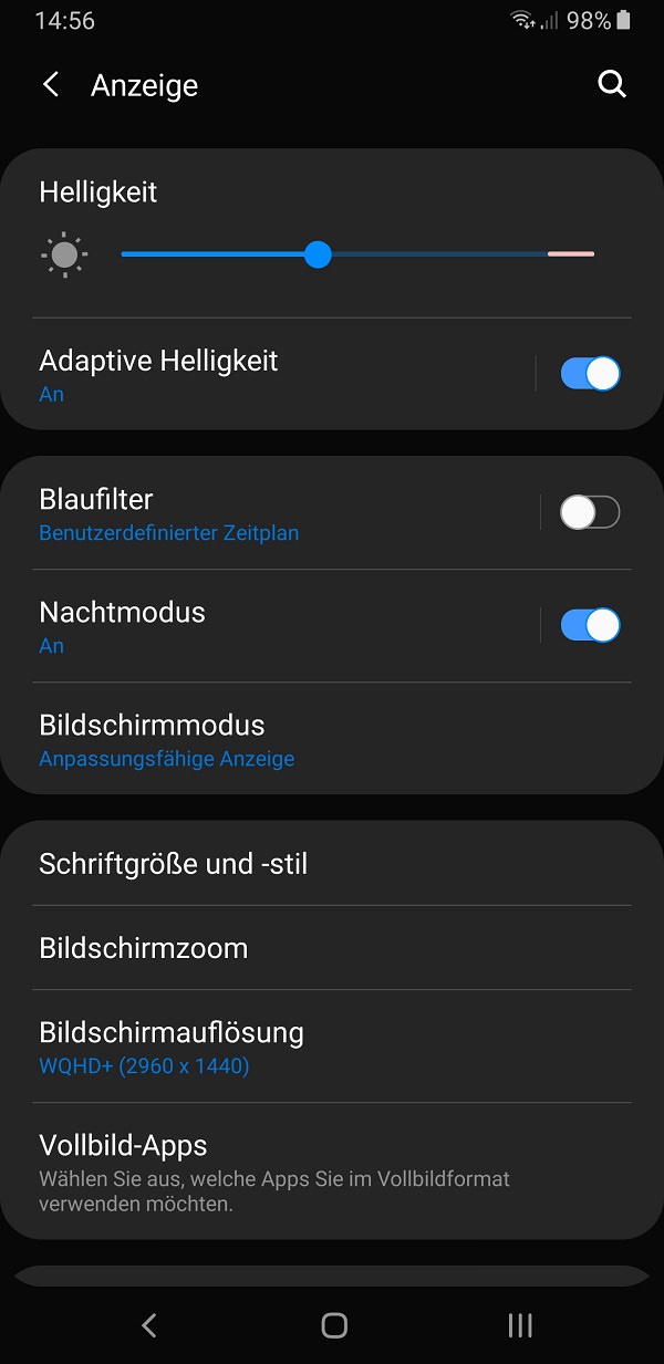 Android Dark Mode aktivieren, Android Dunkelmodus aktivieren, Android Nachtmodus aktivieren