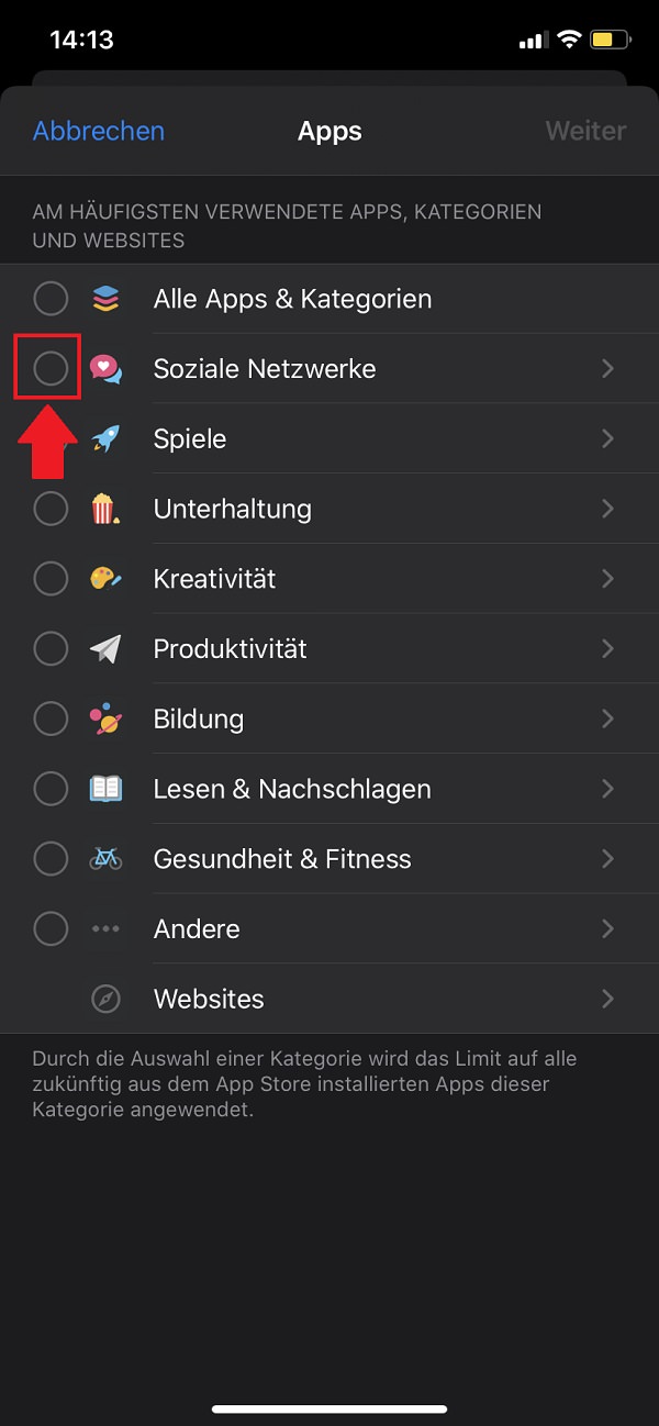 iPhone, Apple, App-Limit festlegen, App-Limits festlegen