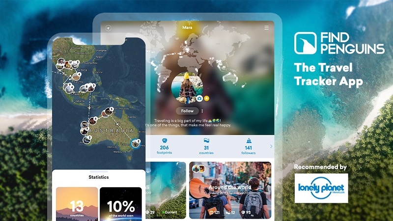 Find Penguins Reise-App