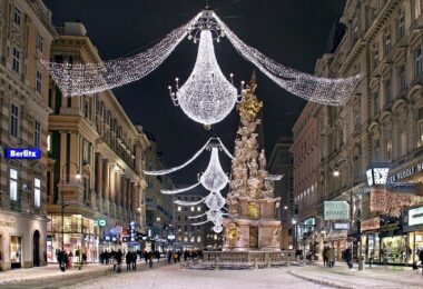 Innenstadt, Weihnachten, Weihnachtsbaum, Wien, stationärer Handel