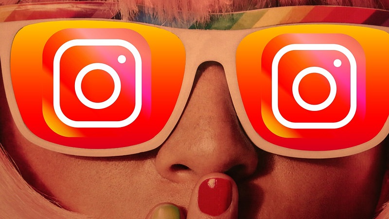 Instagram, Instagram-Brille, Sonnenbrille, Instagram-Werbung