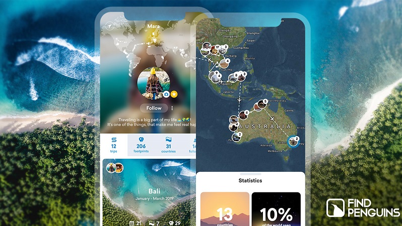 Find Penguins App, reisen, Reise-App