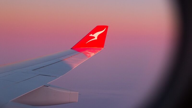 Qantas, Flugzeug, Australien, Neuseeland