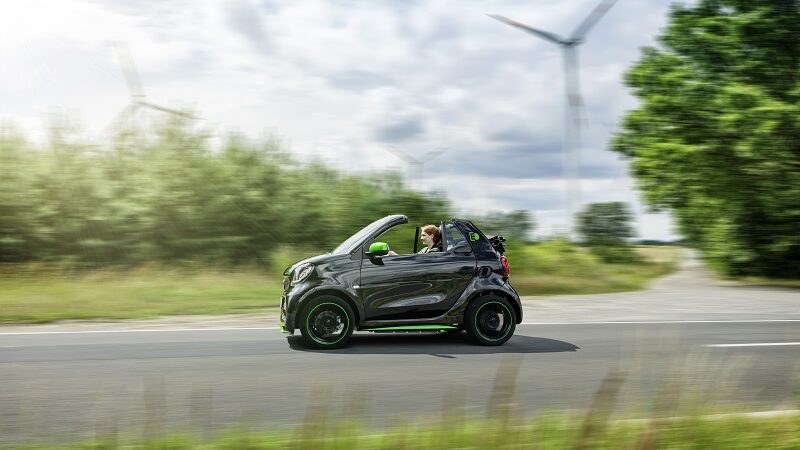 Smart Fortwo Cabrio EQ, Elektroauto, Daimler