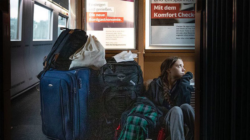 Deutsche Bahn, Greta Thunberg, PR