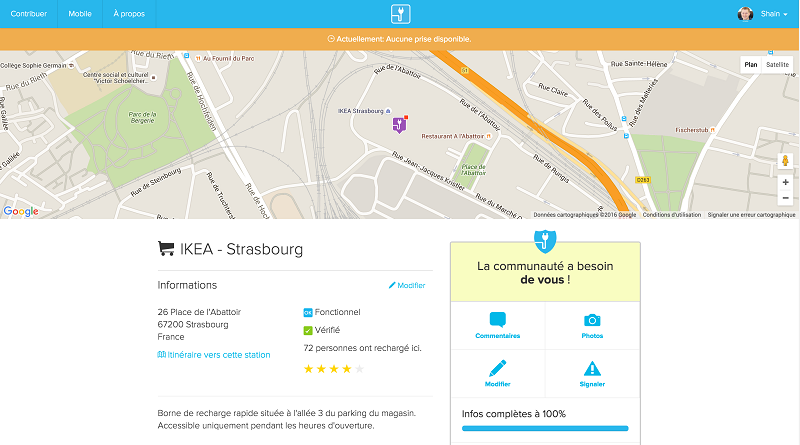 Chargemap, Ladestation, App, Elektroauto