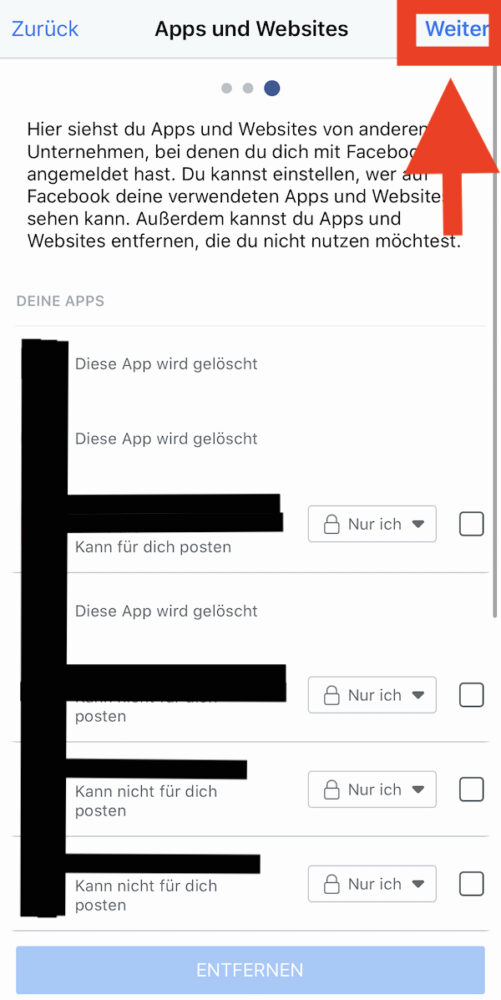 Facebook, Drittanbieter-Apps, Datenschutz, Gewusst wie