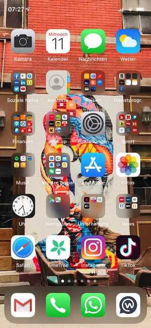 Homescreen, iPhone, Apple, Apps, Roberto Collazos Garcia, We Are Social Deutschland