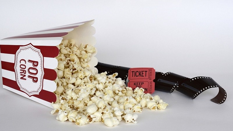 Popcorn, Kino, Filmrolle, Amazon Prime im Januar