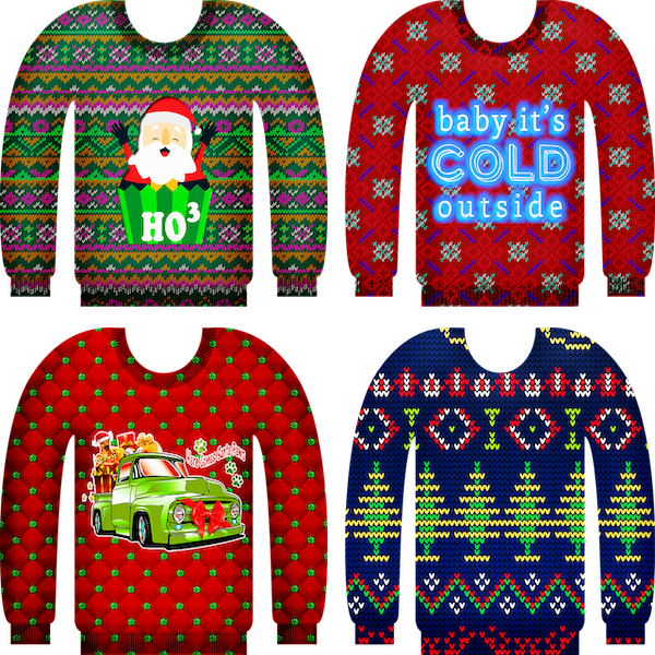 Weihnachten, Mitarbeiter-Benefits, Ugly Sweater