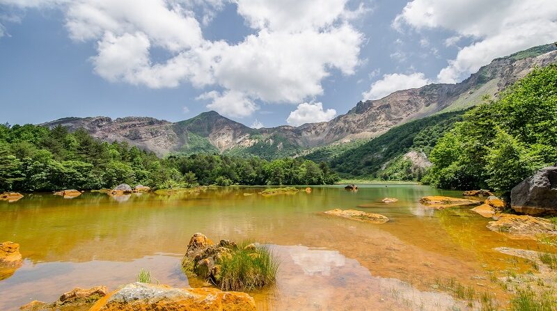 Bandai Gebirge, Berge, Japan, Fukushima