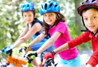 Verkehrssicherheit, Radfahren, Kinder, Schule