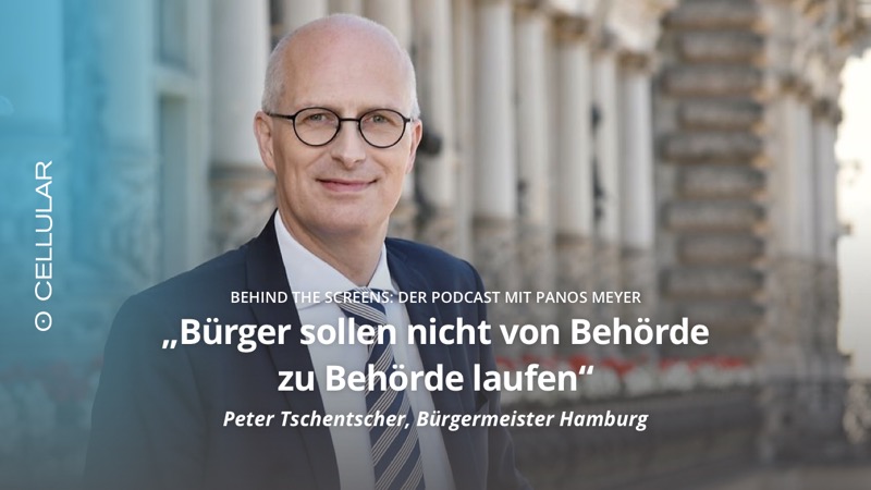 Podcast, Behind The Screens, Digitalisierung, Panos Meyer, Peter Tschentscher, Bürgermeister Hamburg