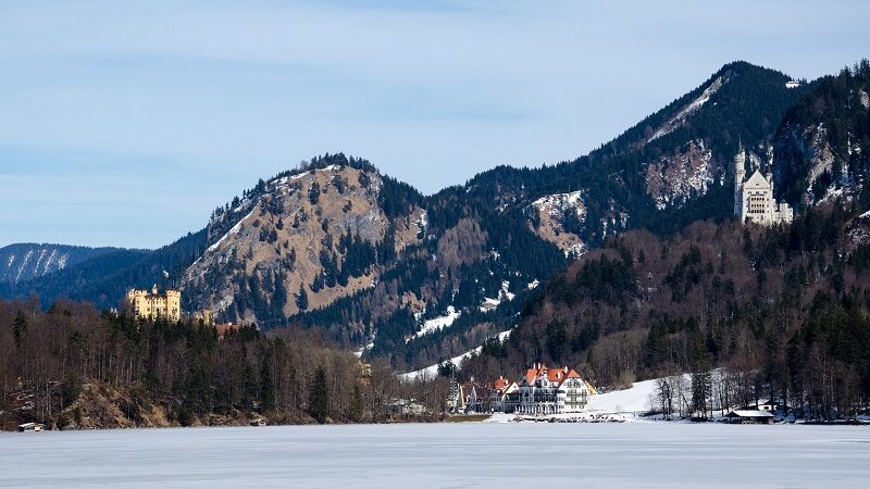 Schwangau, Deutschland, Alpen, Winter