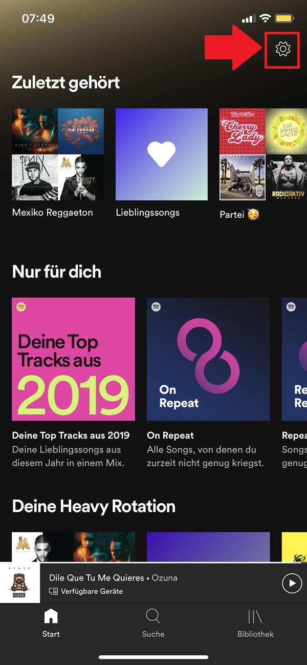 Spotify, Spotify Crossfade aktivieren, Spotify-Übergänge aktivieren