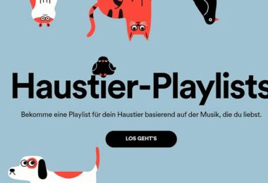 Spotify Haustier-Playlist, Spotify Pet Playlist, Haustier-Playlists
