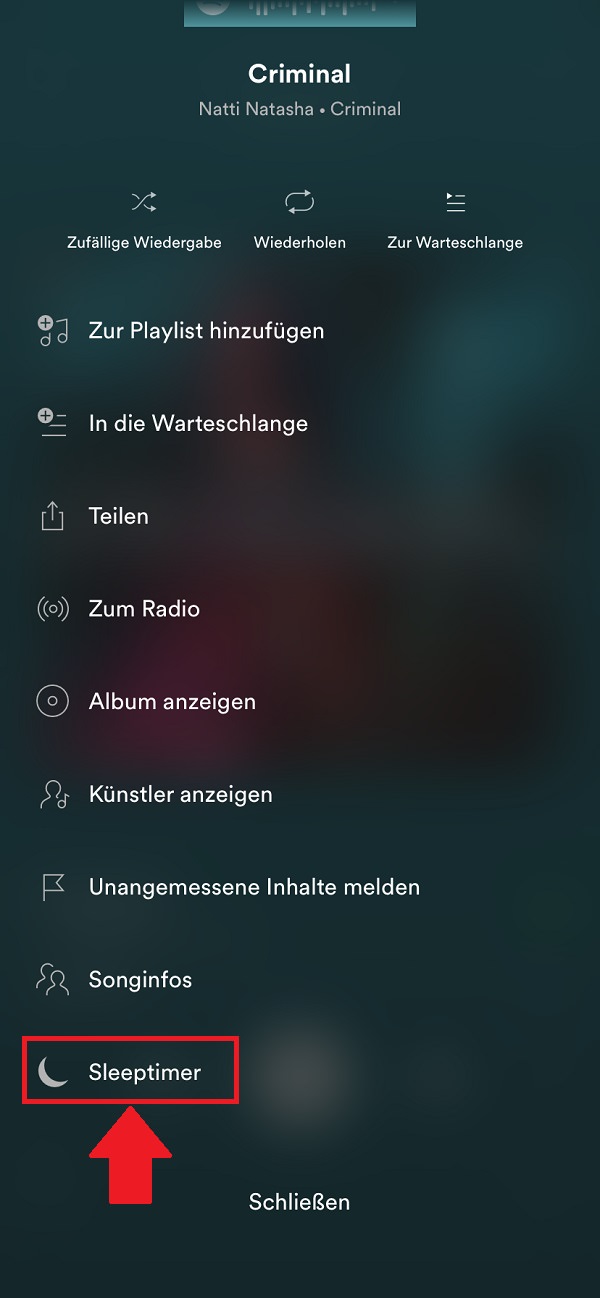 Spotify Sleeptimer aktivieren, Spotify Sleep Timer aktivieren