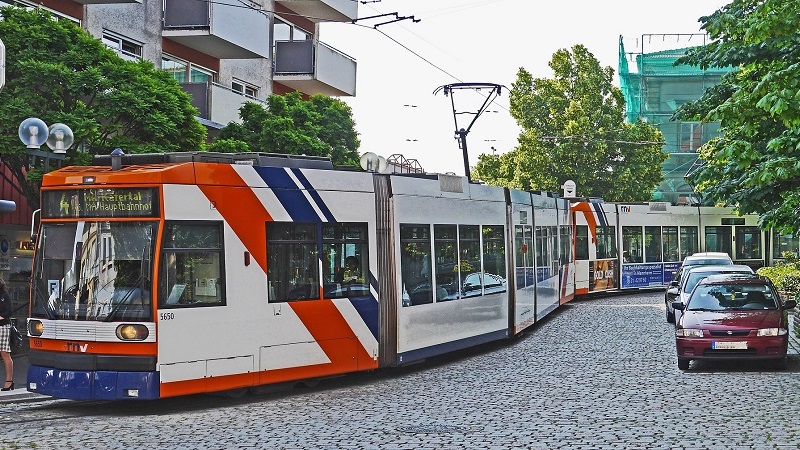 Tram, Straßenbahn, Ludwigshafen, Baden-Württemberg, Verkehr, ÖPNV