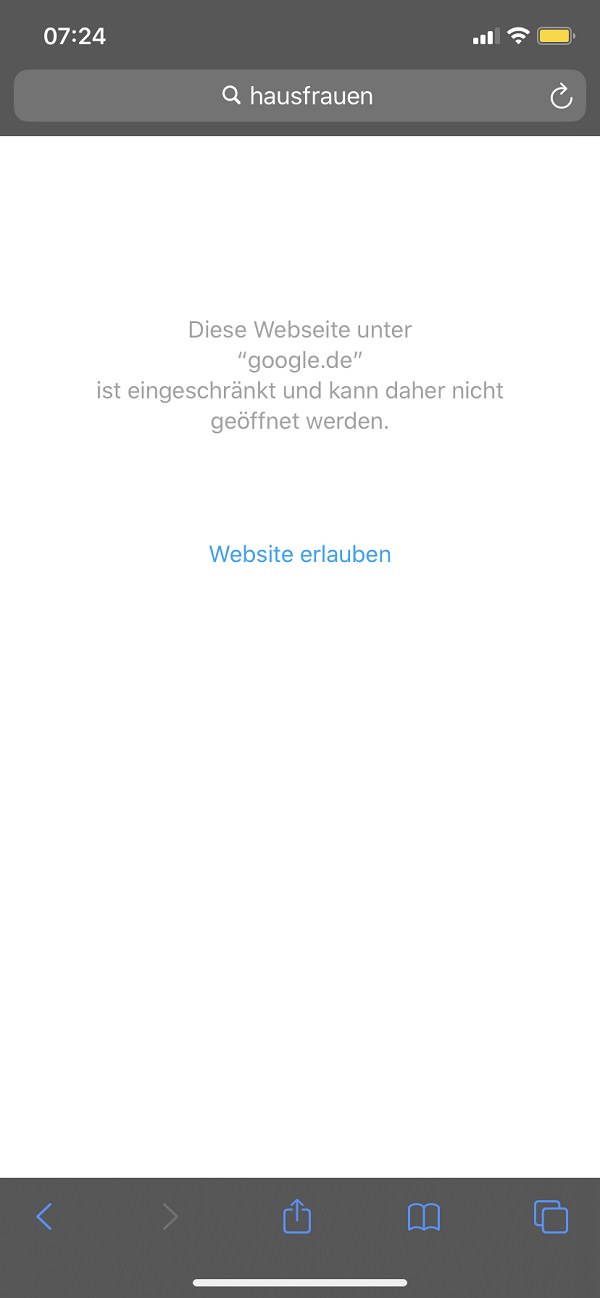 Apple, Content-Filter, Jugendschutz, Kinderschutz