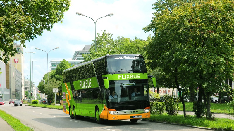 Flixbus München, Doppeldecker Bus, Fernbus