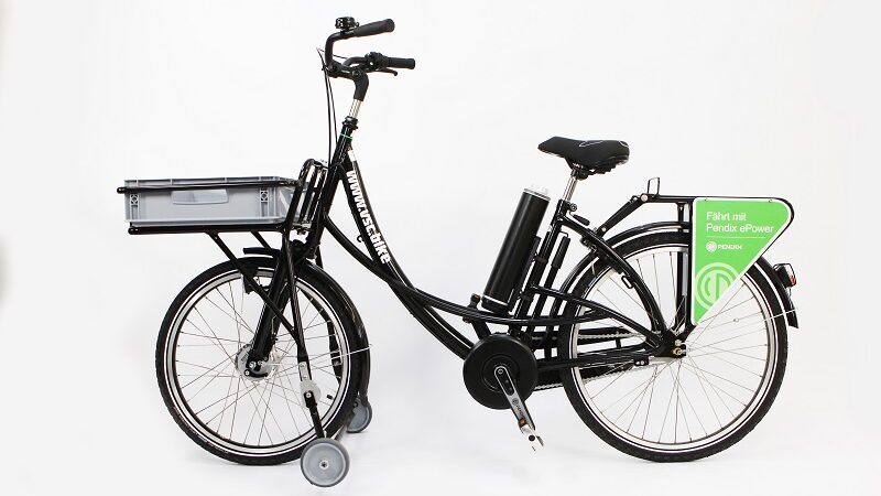 E-Bike, Fahrrad, Briefzustellerfahrrad, Zustellbike, Pendix