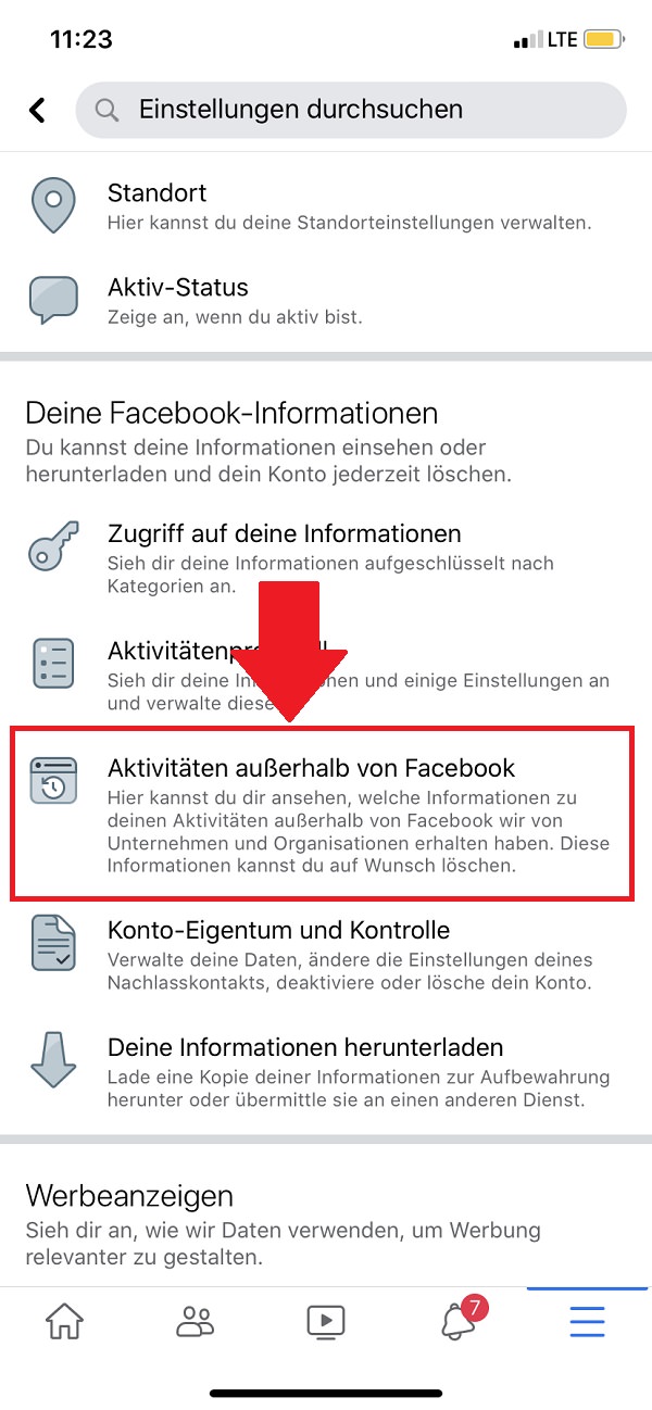 Persönliche Daten, personenbezogene Daten, persönliche Facebook-Daten, Datenschutz