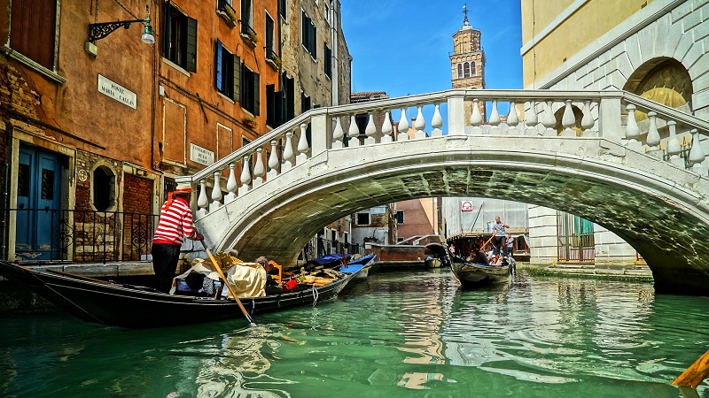 Venedig, Gondeln, Kanal, Tourismus, reisen