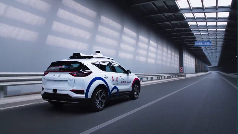 Baidu, Apollo, Robotertaxi, fahrerloses Auto, autonomes Fahren