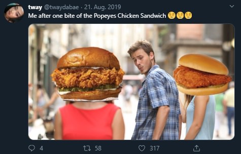 Chicken Sandwich War, Meme, Memes