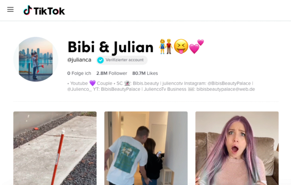 TikTok, Bibi, Julian