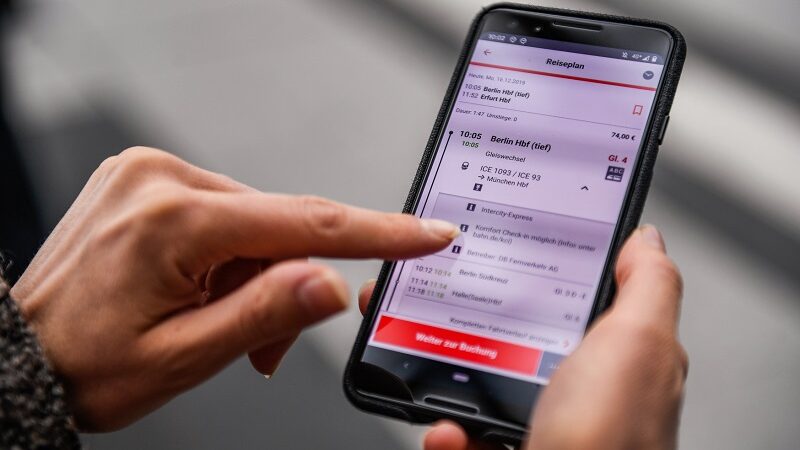 Deutsche Bahn, DB Navigator, App, Klage Deutsche Bahn, Bahn App