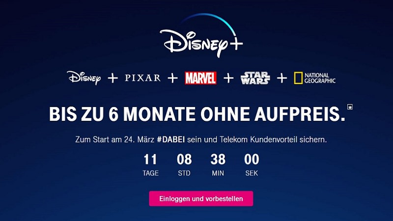 Disney Plus, Deutsche Telekom, Streaming
