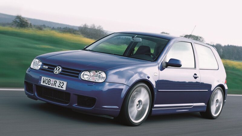 Golf R32 Volkswagen, VW, Auto, PKW, Wagen, Straße, Autofahren