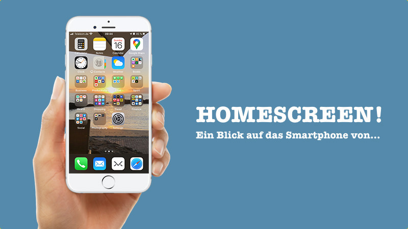 Homescreen, iPhone, Apple, Tanja Lenke, Shepreneur, She-preneur, She-Preneur