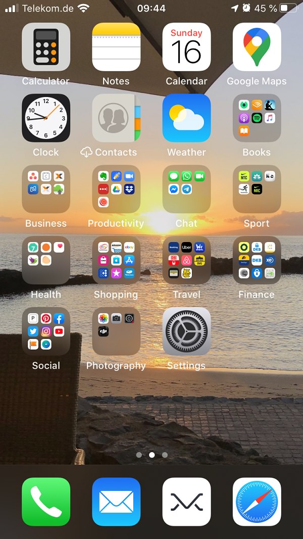 Homescreen, iPhone, Apple, Tanja Lenke, Shepreneur, She-preneur, She-Preneur