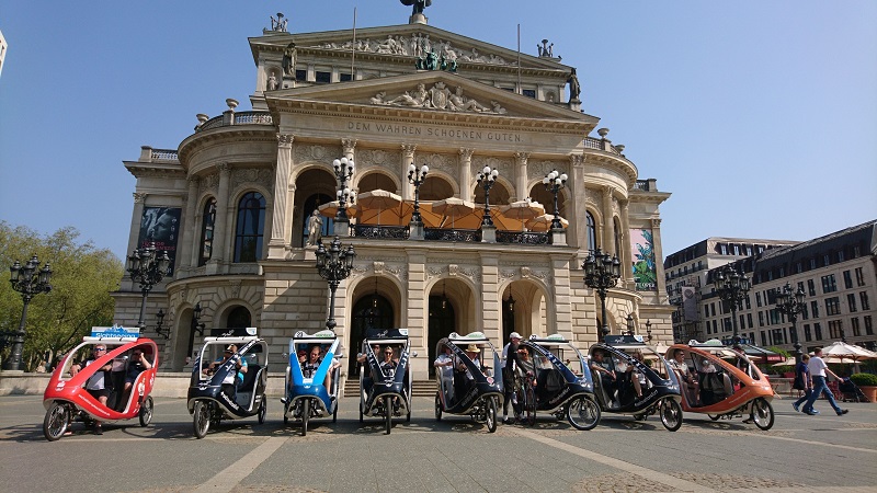 Velotaxi Frankfurt, Lastenrad, Cargobike